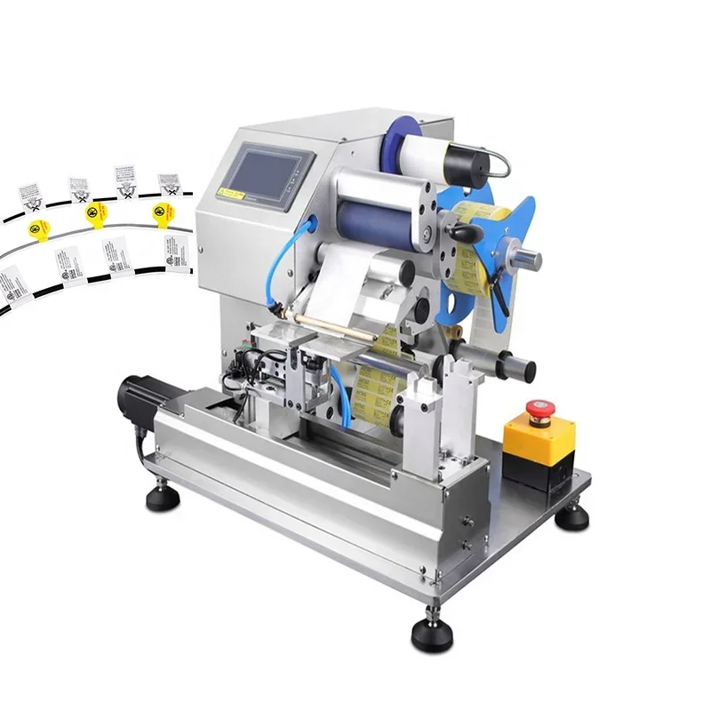 EW-7725 High Speed Automatic USB Wire Labeling Machine Cable Wire Flag Label Folding Machine Wire/cable Packaging Type Od4-10mm