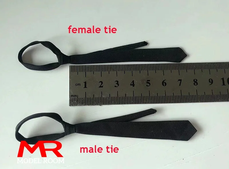 1/6 Bilancia Maschio Femmina Nero Cravatta Clip Vestiti Accessori Modello Misura 12 ''Soldato Action Figure Corpo Bambole