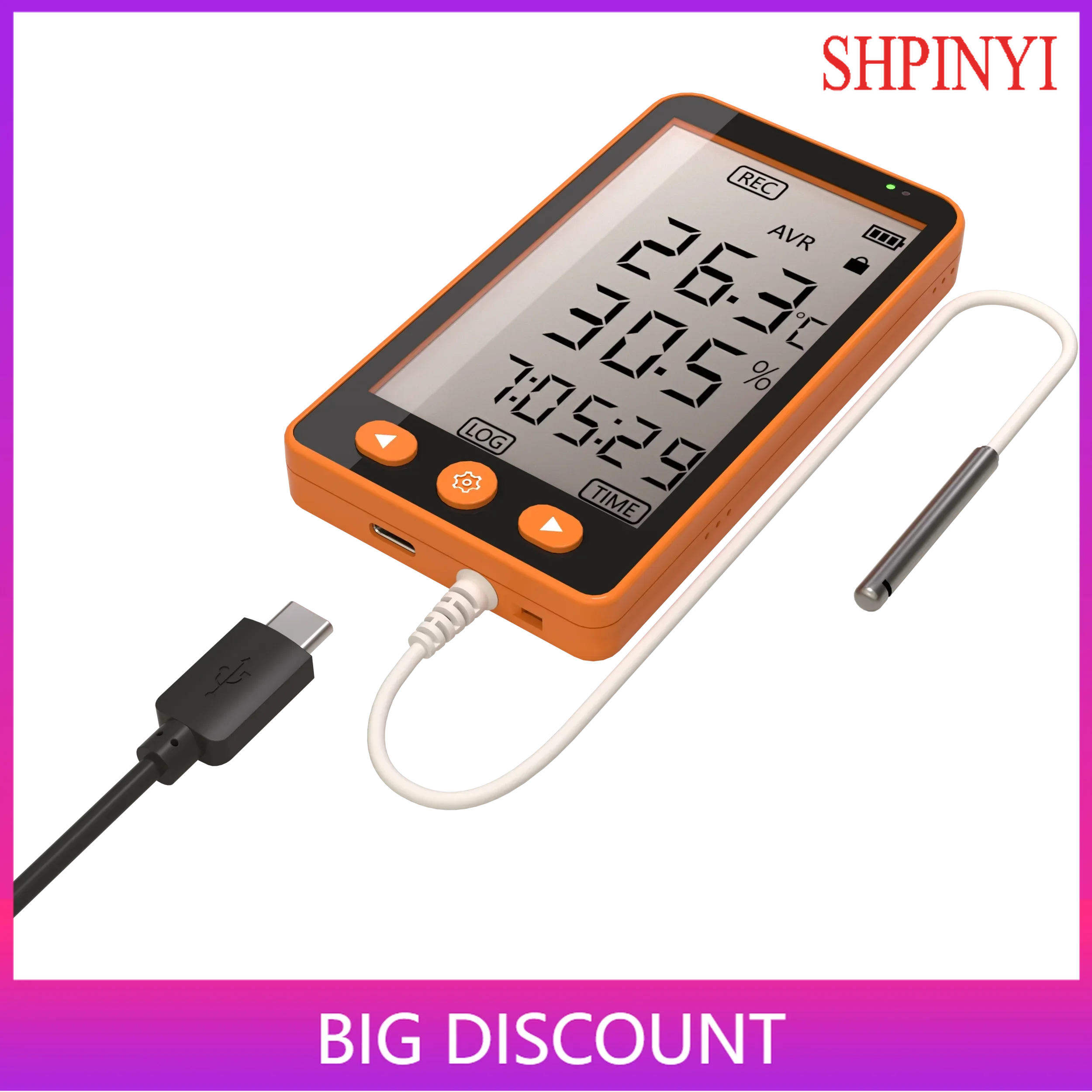 Data Logger Thermostat Temperature Controller for Temperature and Humidity Controller