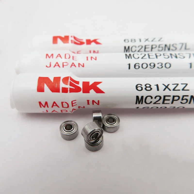 20pcs JAPAN NSK High Speed Bearing 681X 683 684 685 686 687 688 689 608 ZZ 3x7x3 4x9x4 5x11x5 6x13x5 8x16x5 8x22x7 MM