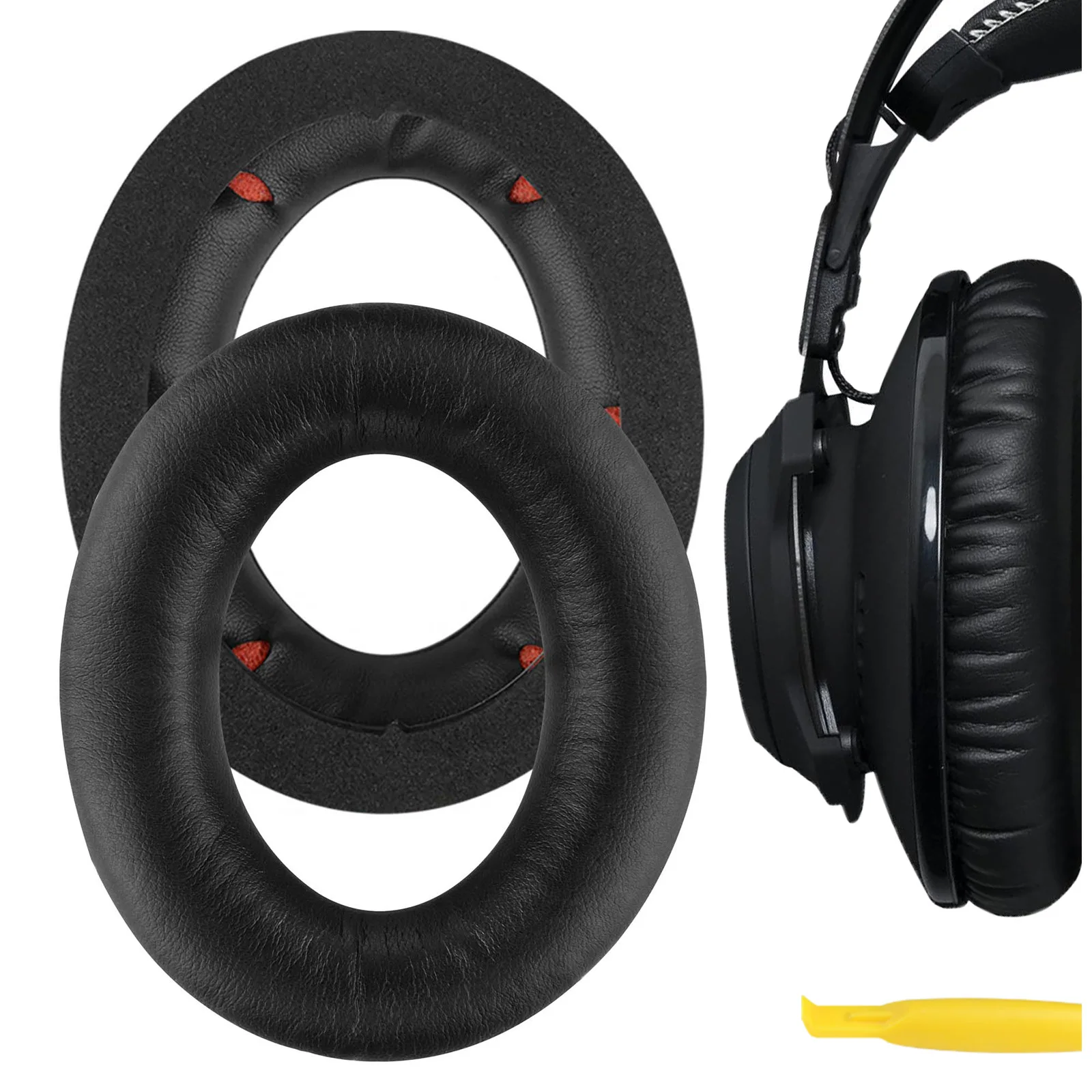 

Geekria амбушюры для HyperX облако револьвера S игровая гарнитура заменяемые наушники протеиновые кожаные амбушюры