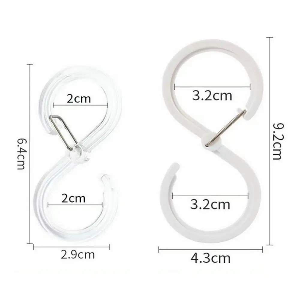 S Shaped Windproof Lock Gancho, Trave Reutilizável, Resistente ao Desgaste, Multifuncional Chapéu Roupas e Calças