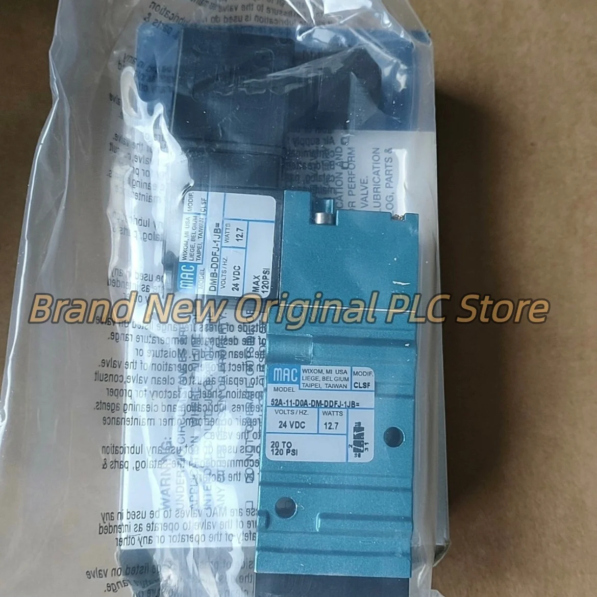 

solenoid valve 52A-31-DOB-DM-DDAJ-1JM New original