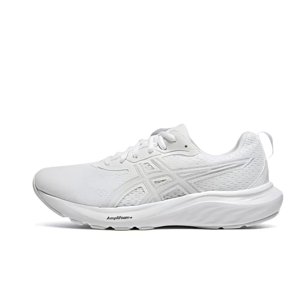 

ASICS GEL-CONTEND 9 Women's Low-Top Running Shoes – Comfortable, Lightweight, Non-Slip & Durable, White/Gray 1012B681-100