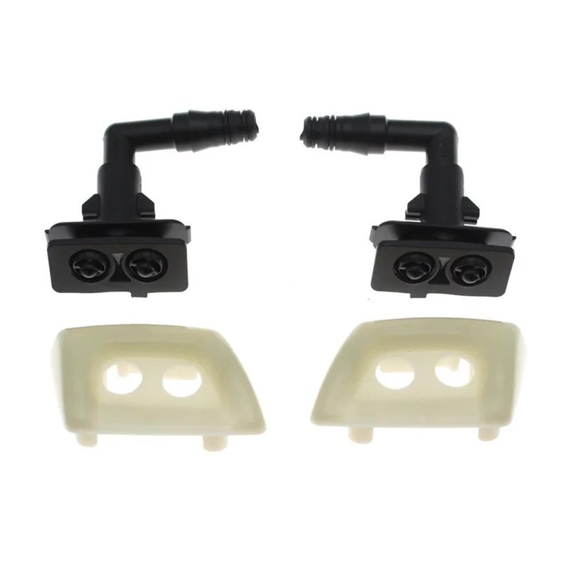 

Headlight Washer Spray Nozzle Jet Replacement 1 Set For Land Rover Range Rover L322 2006-2009 DNJ500170 DNJ500160