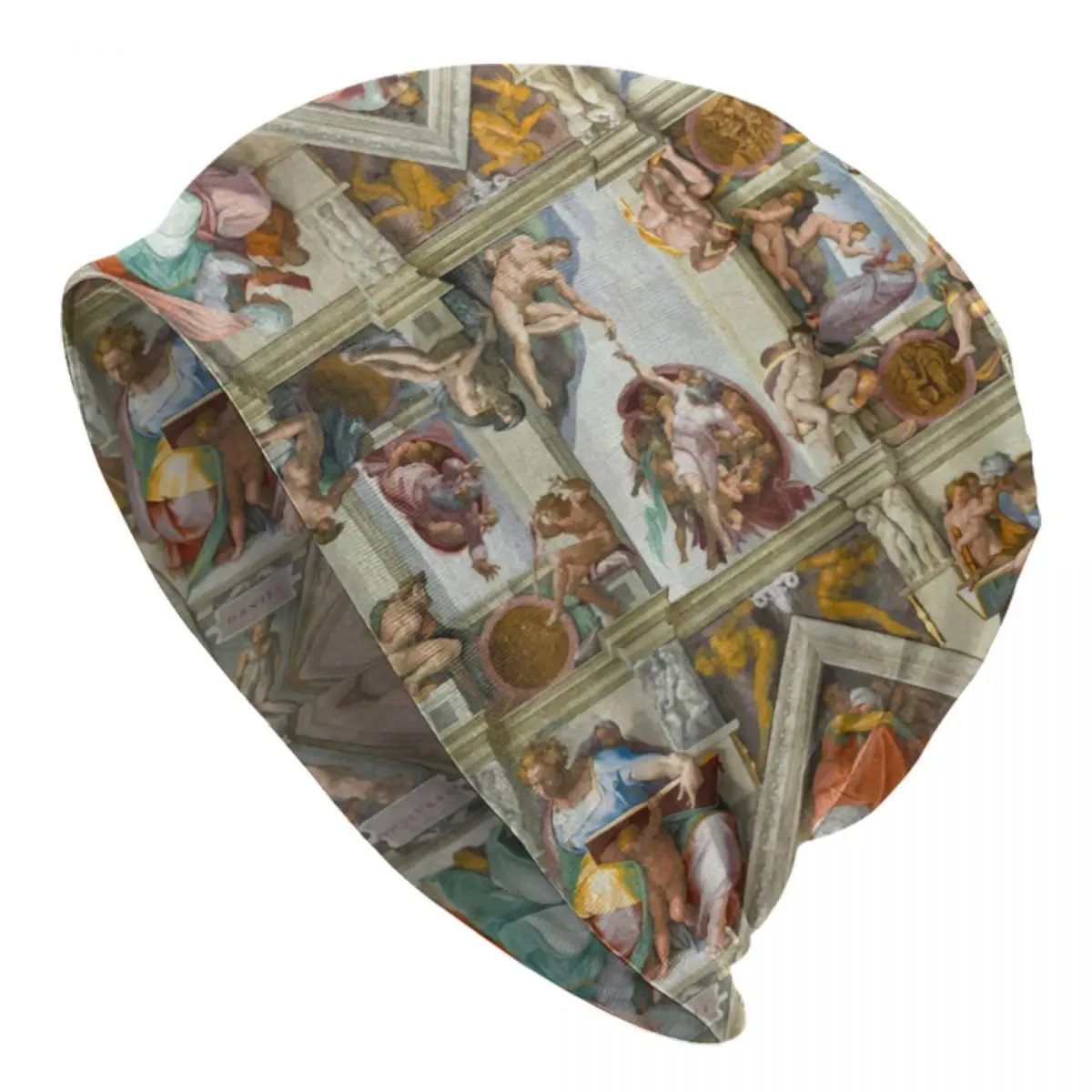 The Sistine Chapel Bonnet Hats Cool Knitting Hat For Men Women Warm Winter Michelangelo Art Skullies Beanies Caps