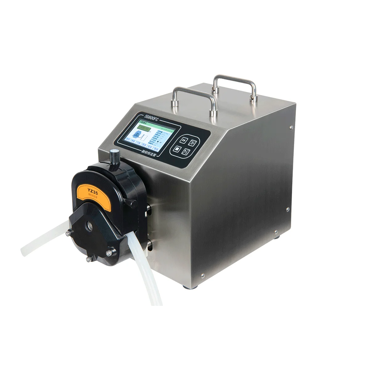 * SG600FC portable sampler peristaltic pump Anti-corrosion of industrial large-scale peristaltic pump with smart LCD screen