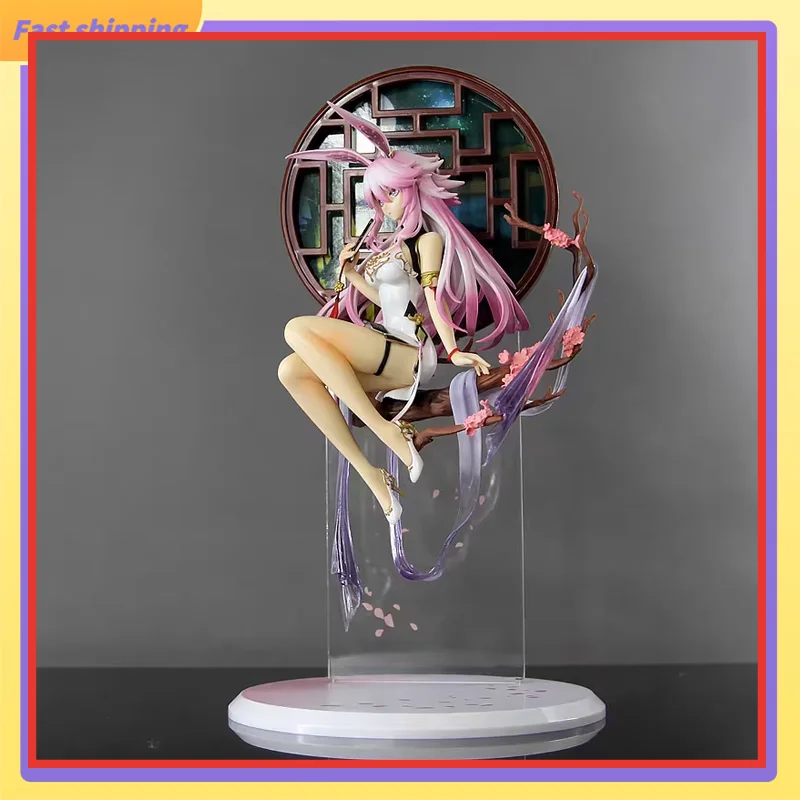 

33cm Honkai Impact 3rd Peripherals Figure Yae Sakura Cheongsam Model Ornament Anime Character Model Game Peripherals Gift