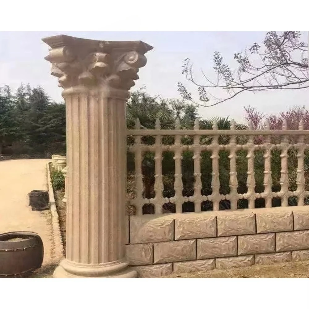 الديكور الخارجي ABS البلاستيك الخرساني قالب العمود الروماني المستدير #4