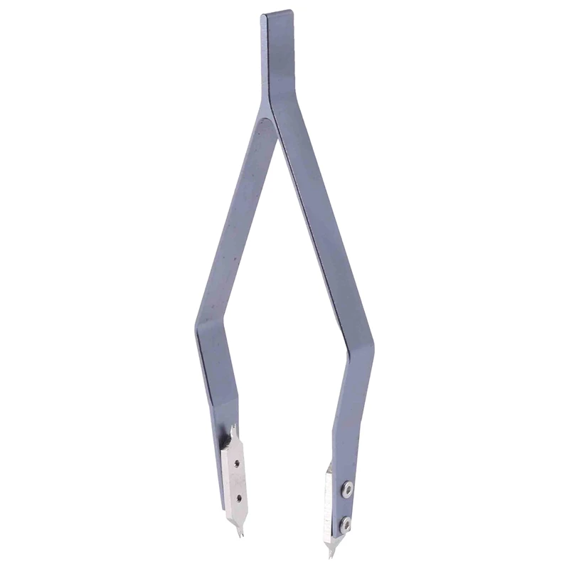 Pinzas de barra de resorte de Reloj tipo 7825 V, acero inoxidable, reparación de relojes