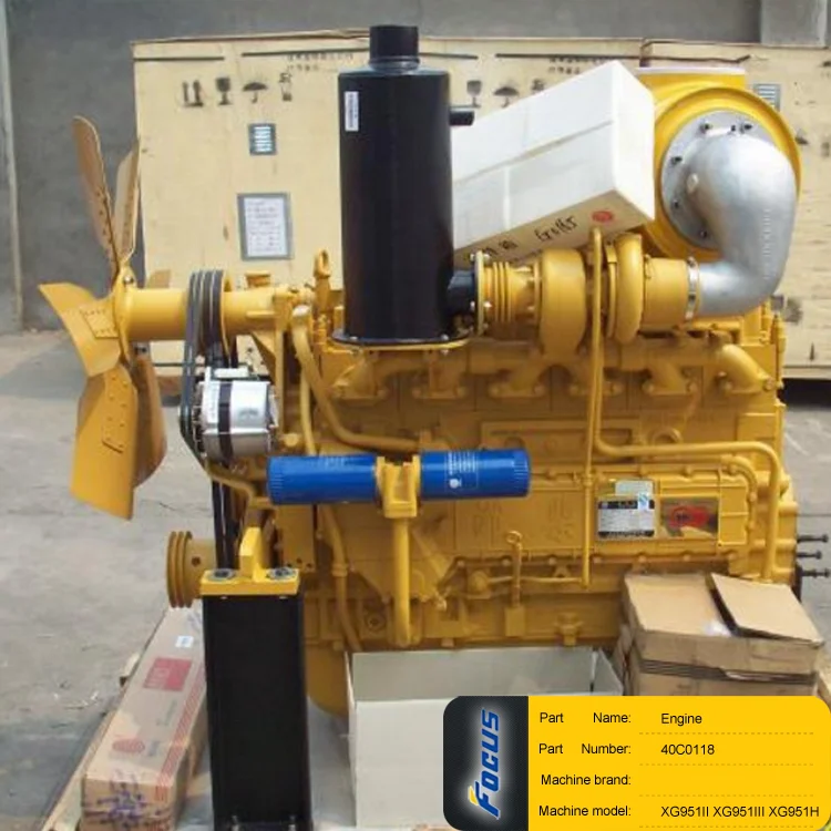 XGMAホイールローダー交換部品 XG951II XG951III XG951H エンジン WD615.61AG218 40C0118