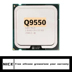 Core 2 Quad Q9550 2.8 GHz Quad-Core Quad-Thread CPU Processor 12M 95W LGA 775