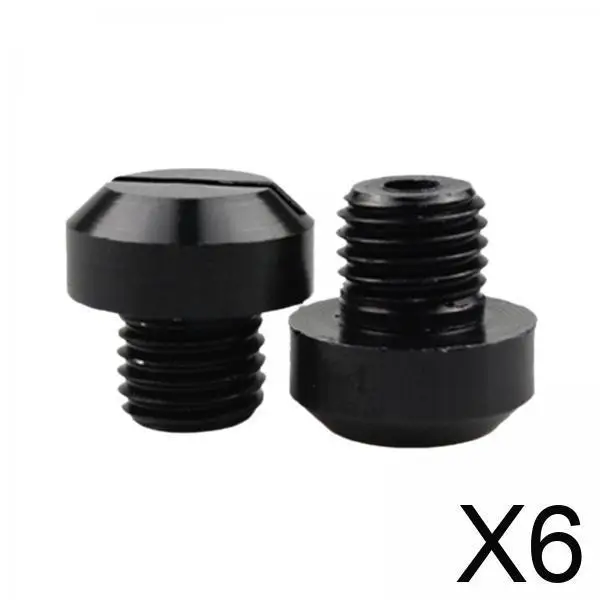 

Motorcycle Rearview Mirror Hole Plug Screw Bolts Alloy Anti-rust Cap for Brake Clutch Levers 10mm M10