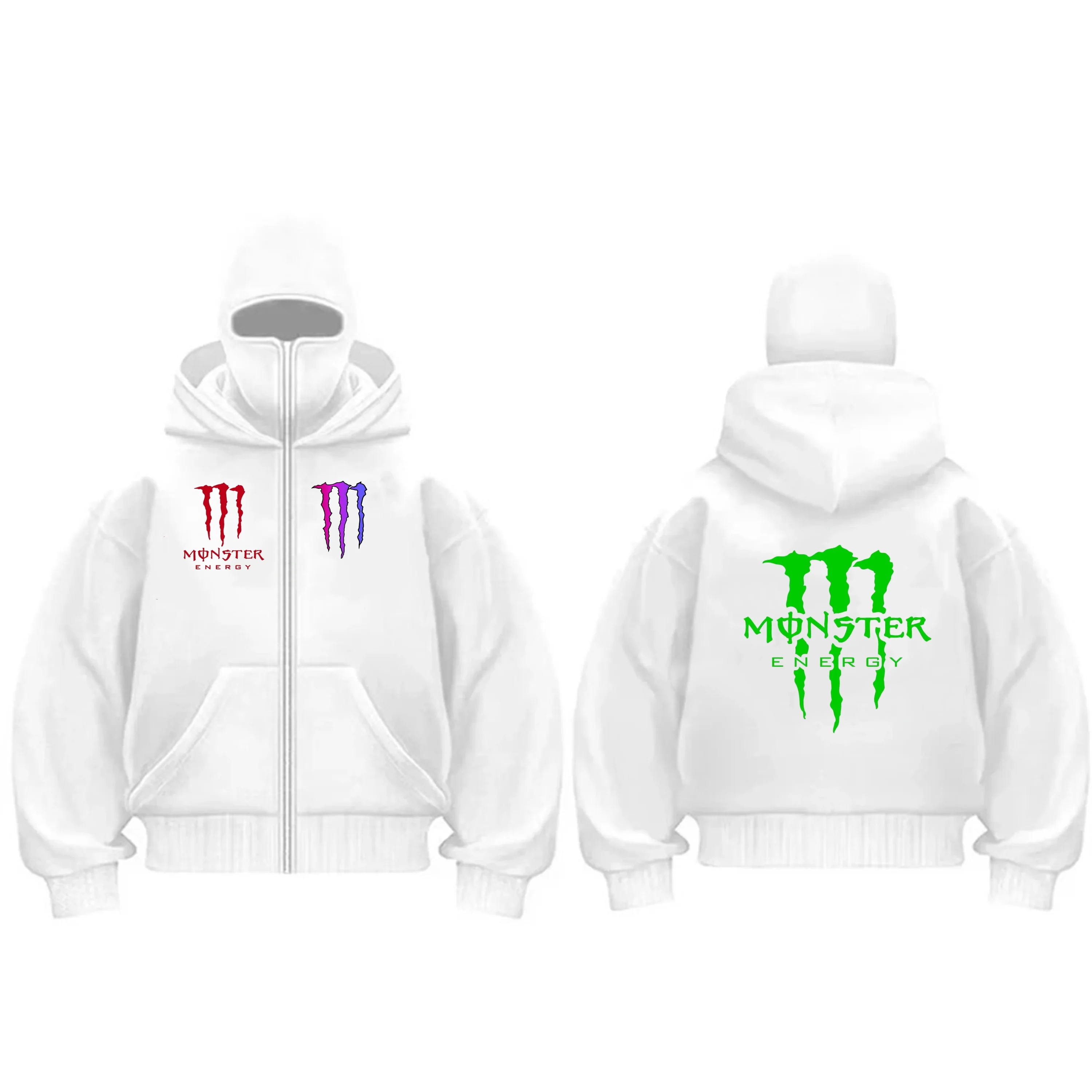 2026 Monster Energy신상 남녀 가을 겨울 통기성, 패셔너블하고 편안하며 스포티하고 따뜻한 후드티