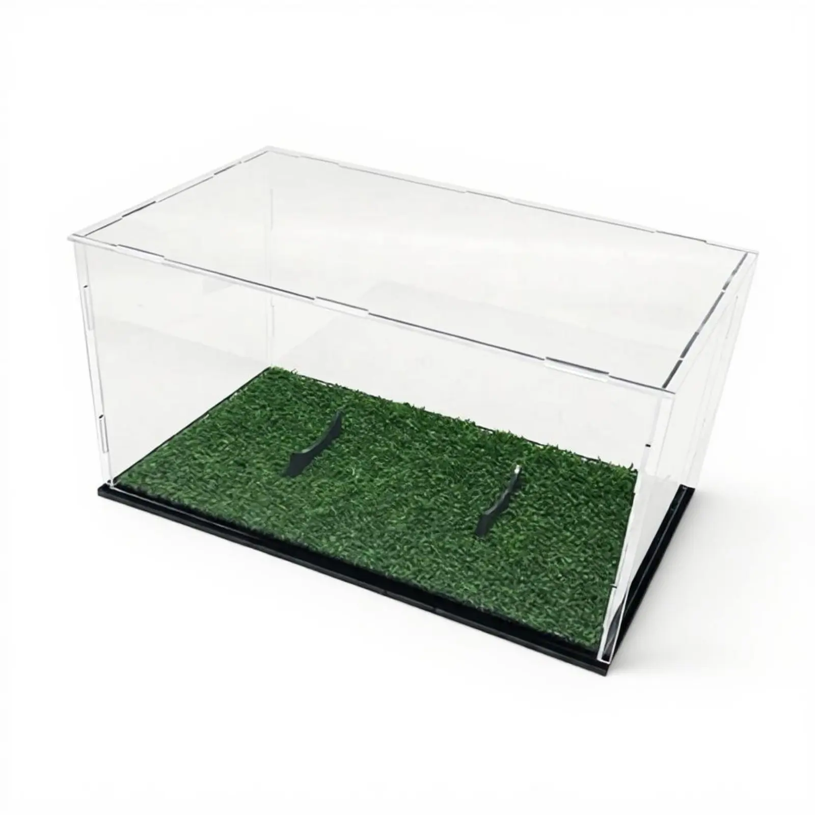 Acrylic Football Display Case Dustproof Football Display Case Sports Storage Easy to Assemble Full Size for Collectors
