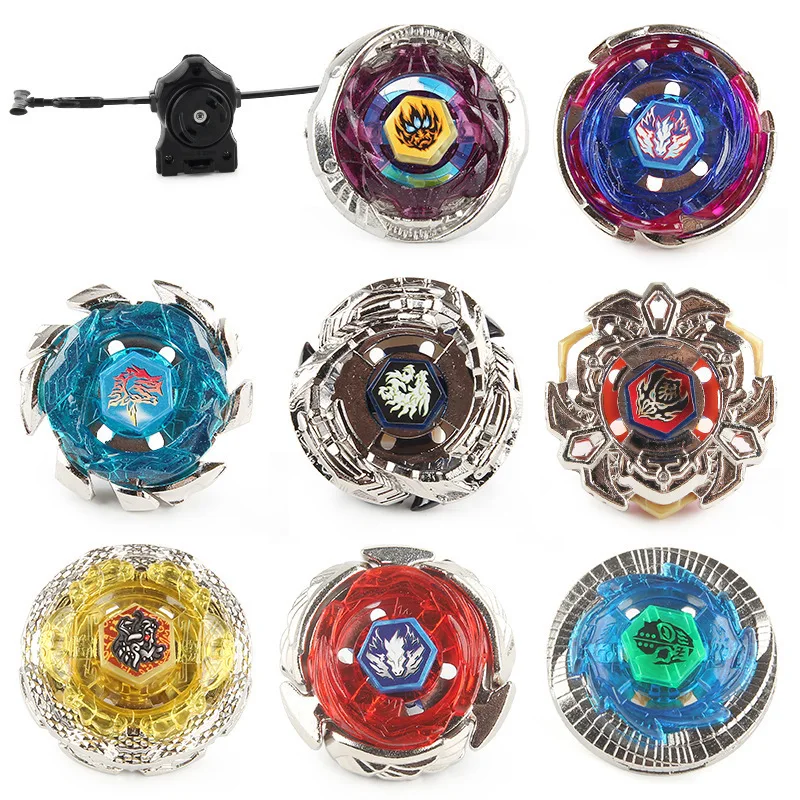 Multi-style 4D Gyro Warrior Rotating Gyro Toys Creative Alloy Cool Two-player Battle Rotating Gyro Toys Childhood Nostalgia Toys