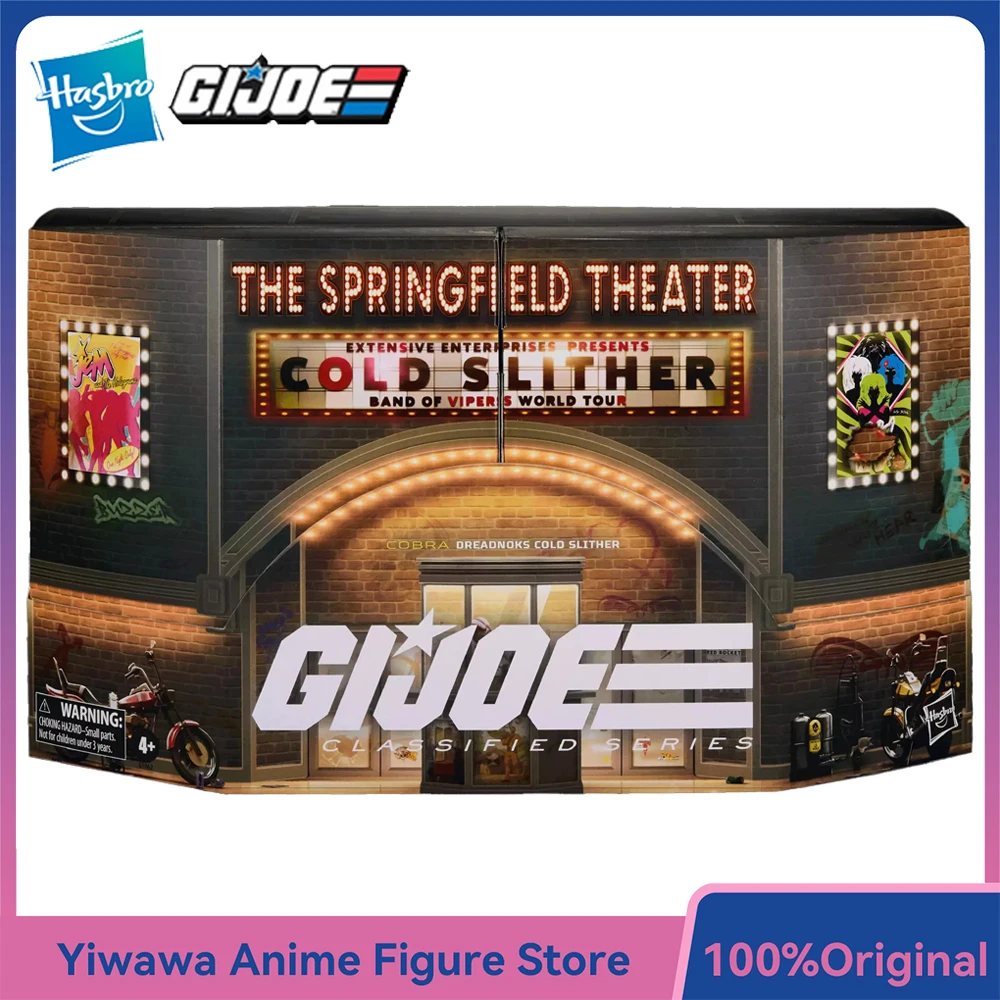 [มีสินค้าในสต็อก] ฮาสโบร จี.ไอ. โจ คลาสิฟายด์ ซีรีส์ # 163, เดรดน็อกส์ โคลด์ สลิเธอร์: ชุดฟิกเกอร์แอคชั่นที่ระลึกการทัวร์แบนด์ออฟไวเปอร์ส