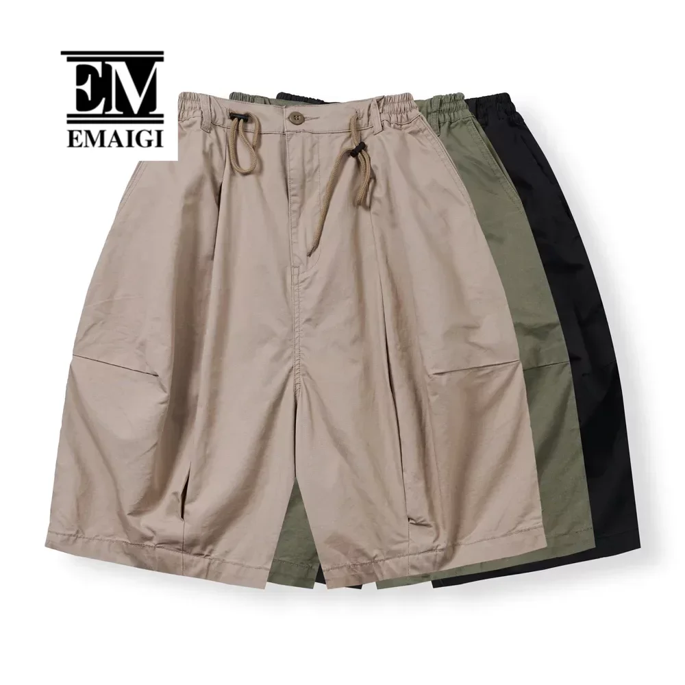 

Shorts Men Summer Japanese Streetwear Cityboy Fashion Loose Casual Oversize Wide Leg Cargo Shorts Male Women Short Pants Shorts