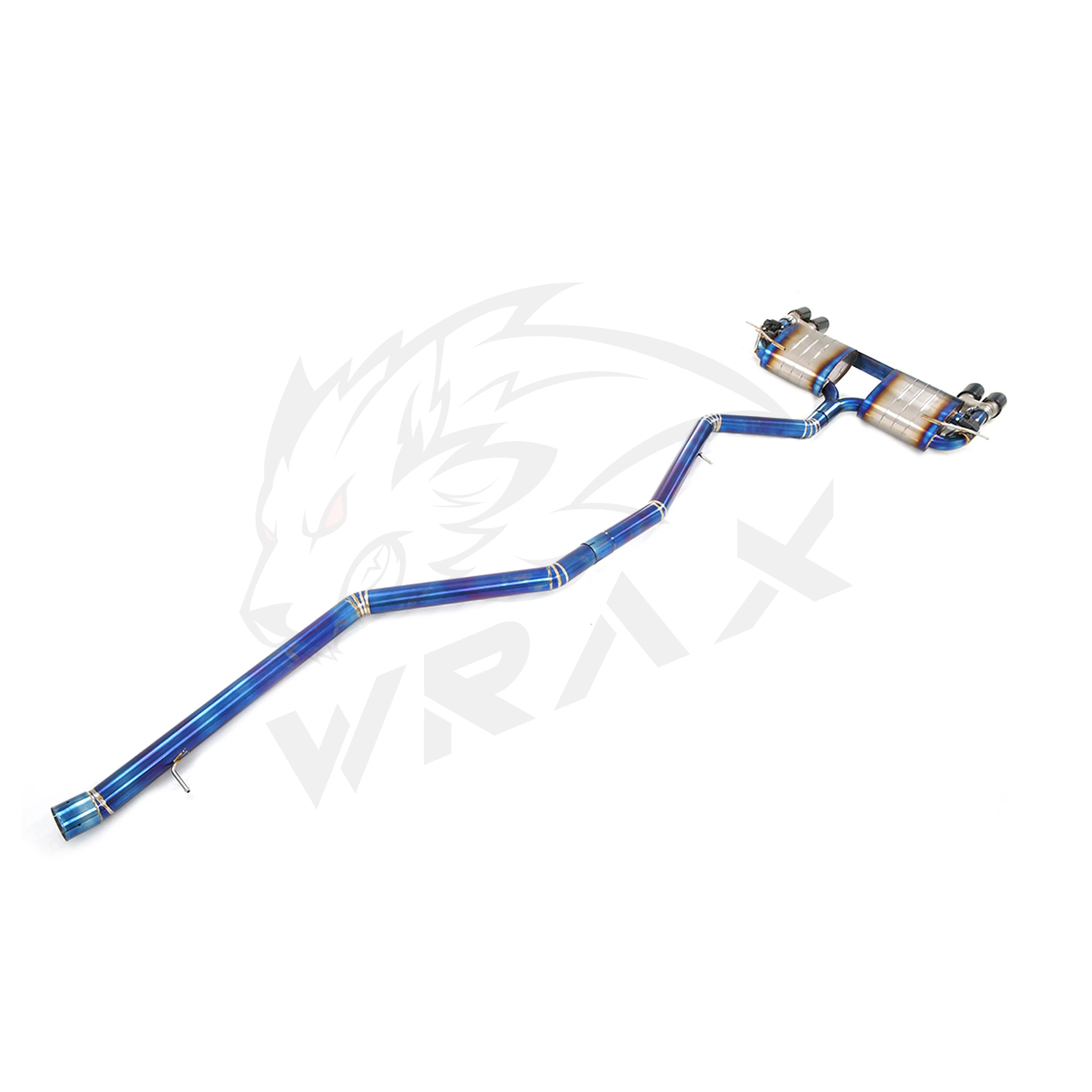 Accessori per auto Aggiornamento diretto delle prestazioni Valvola regolabile WRAX Titanium Catback Scarico perBMW X5 F15, F85 08.2013-07.2018 🔥