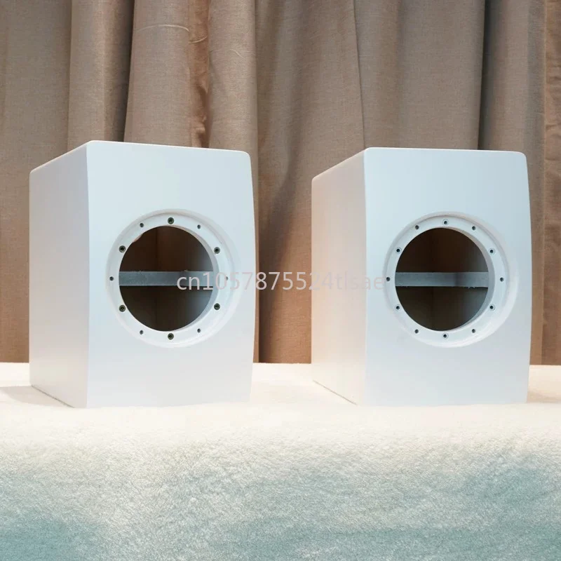Pair of Empty Boxes, 5-inch Arc Bookshelf Speaker Full Range Coaxial, Birch Splint,  Excluding Stereo