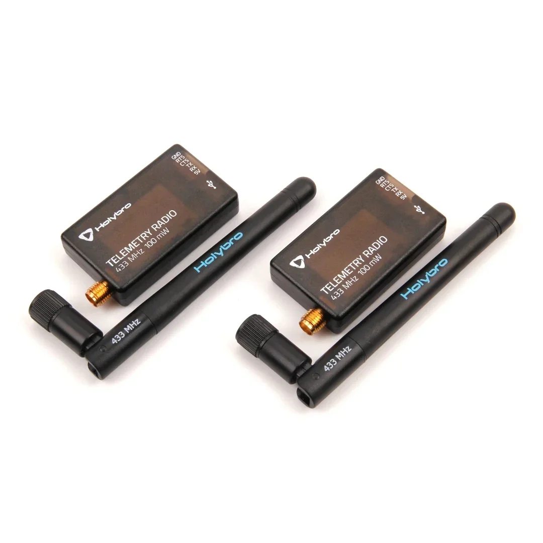 HolyBro SiK Telemetry Radio V3 100mW 500mW 433MHZ 915MHZ for APM Pixhawk Radiolink MINI PIX RC Drone Flight Controller view 2