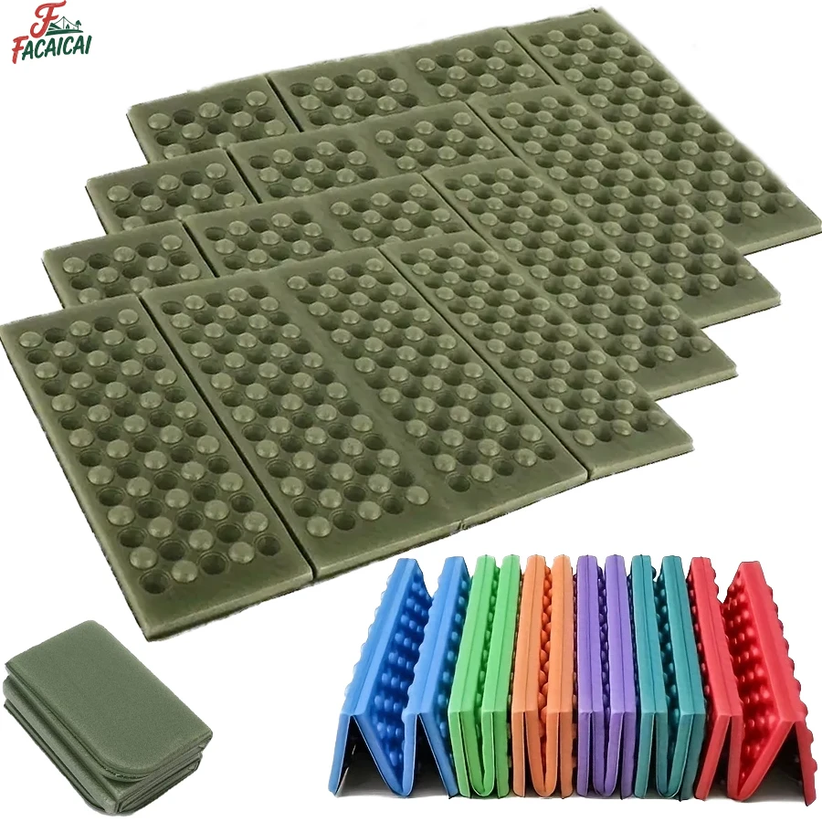 

Ultra-Comfort Thick Foam Camping Pads,Resistant & Fully Waterproof,Ultra-Lightweight,Folding Mat for Outdoor,Hiking,Picnic