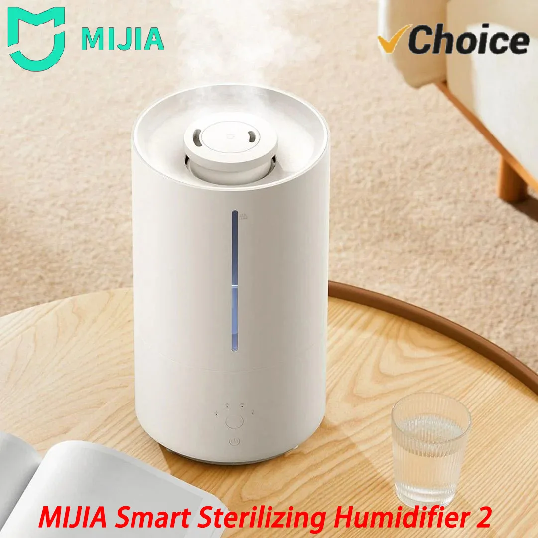 New MIJIA Smart Antibacterial Humidifier 2 For Home 4.5L UVC 99.9% Sterilization Air Humidifier Aroma Essential Oils Diffuser