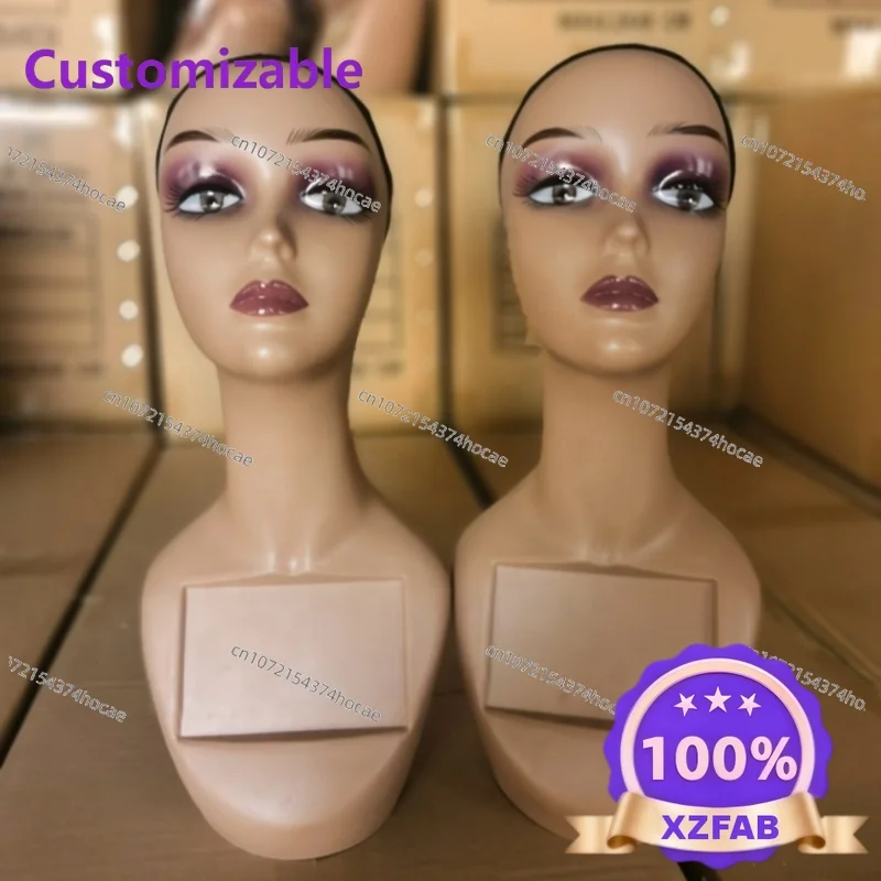 Factory Direct 2026 Top Staffa regolabile femminile Display per parrucca Testa di manichino Display Parrucca Cappello Display Pr