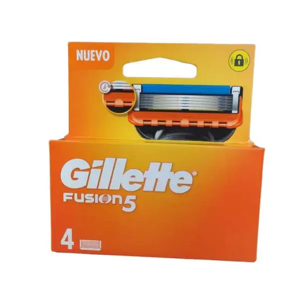 Recambios Gillette Fusion 5 | Afeitado Impecable - 4UD【ROUA】