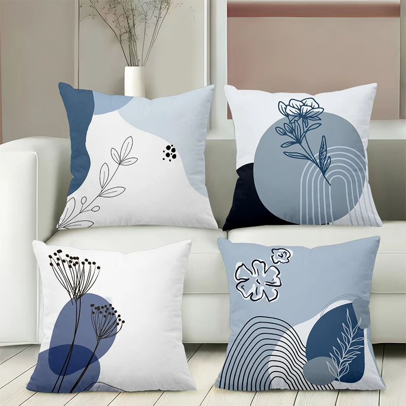 Blue And White Flor…