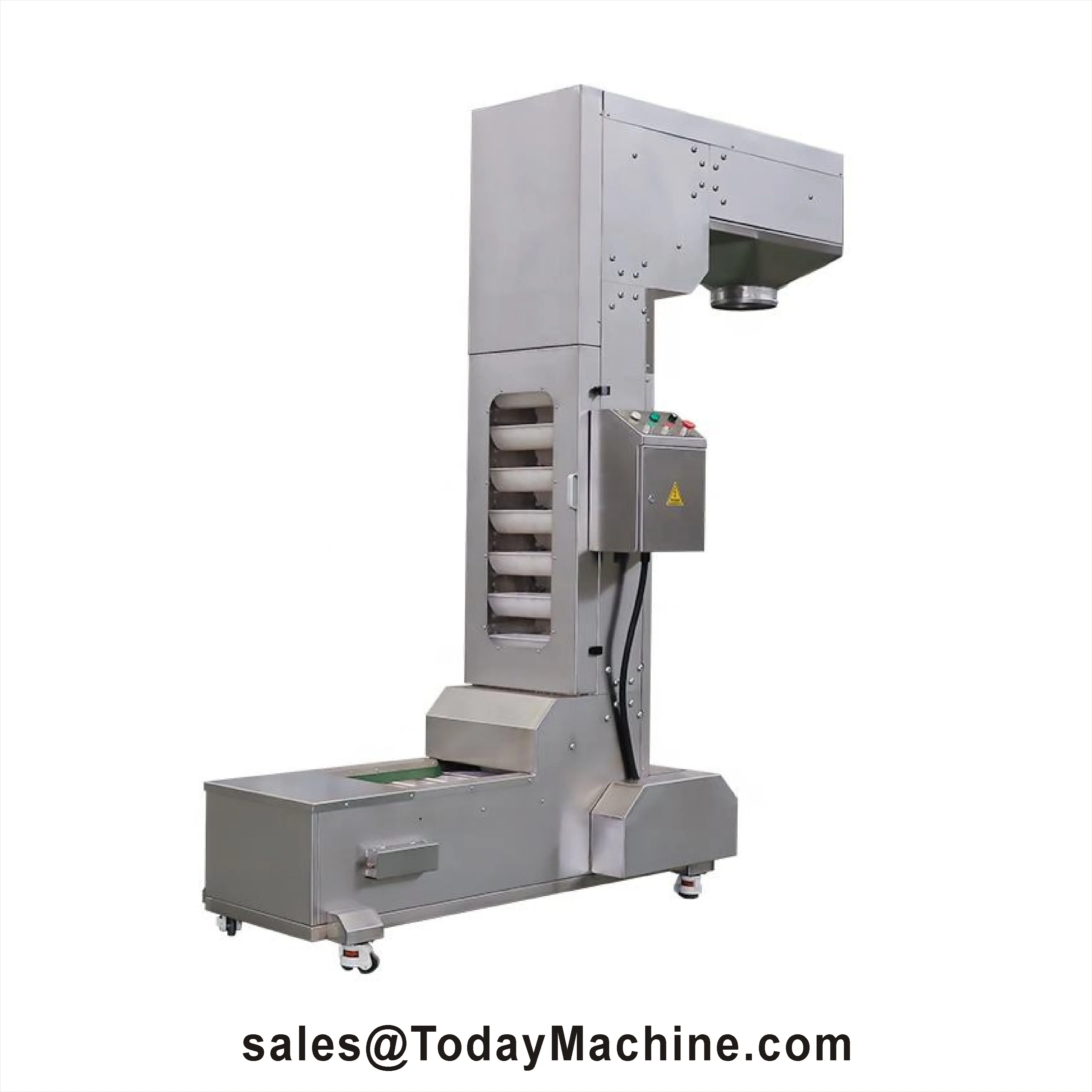 Customized Food Bucket Conveyor for Granules Powder Lifting Conveyor Equipment Automatic Bucket Elevator Conveyor Machine
