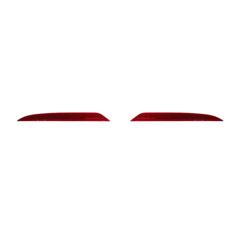 1Pair Car Rear Bumper Reflector Light Trim 63148077173 63148077174 For BMW 1 Series F40 2019-2024 116I 120D Warning Lamp