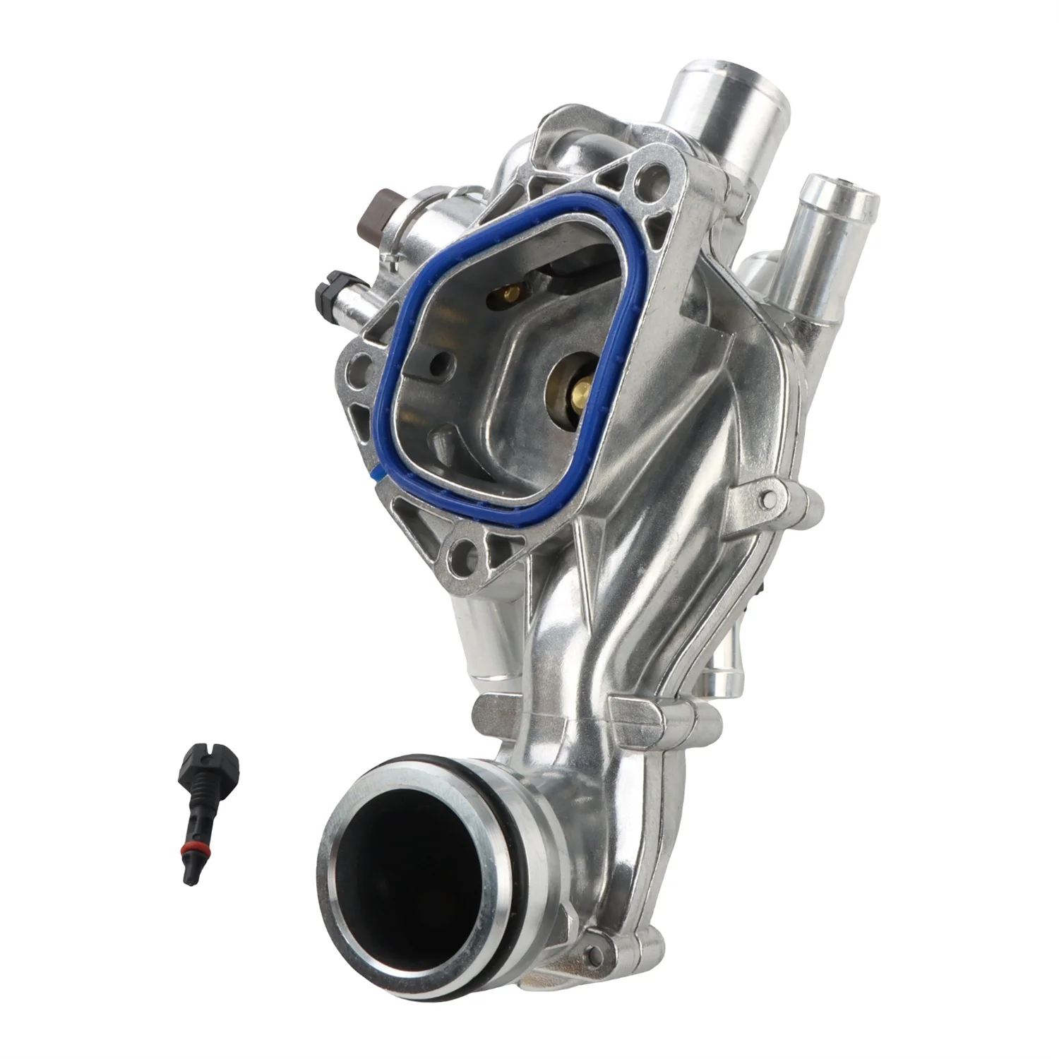 11537534521 Upgrade Aluminum Thermostat Housing Assembly for 2007-2013 Mini Cooper 1.6L Cars Accessories 100% Brand New