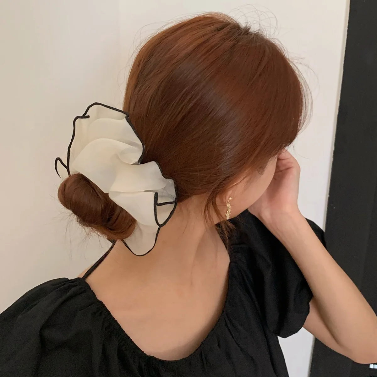 Gomas elásticas de Organza para el pelo para mujer, accesorios para el cabello para niña, coletero de verano