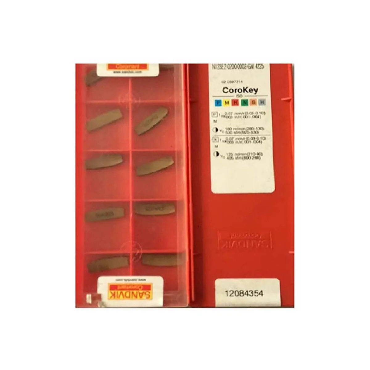 

100% оригинал N123E2 0200/0002 GM4225 Лезвие для обработки канавок/прорезки канавок