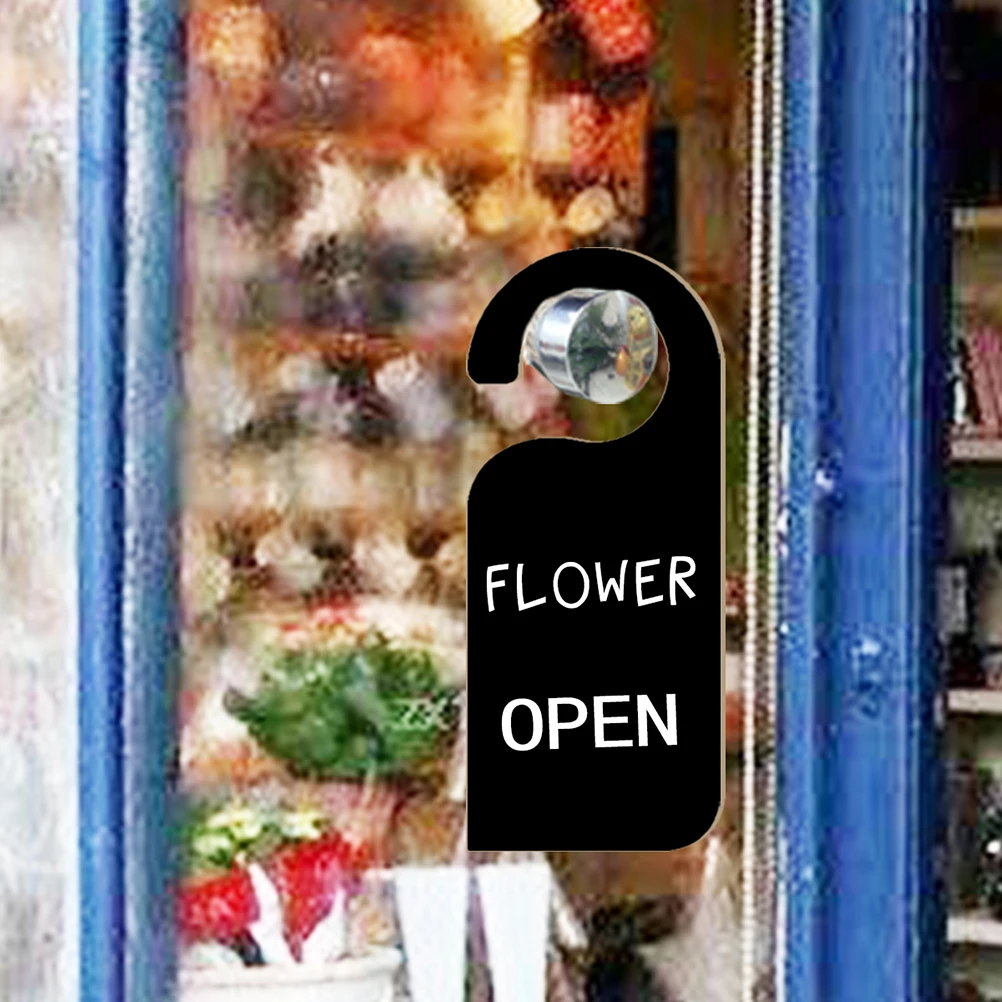 

6pcs Mini Wooden Blackboard Door Knob Hangers Reusable Eco-Friendly Wood Chalkboard Tags for Bedroom Kitchen Cabinet