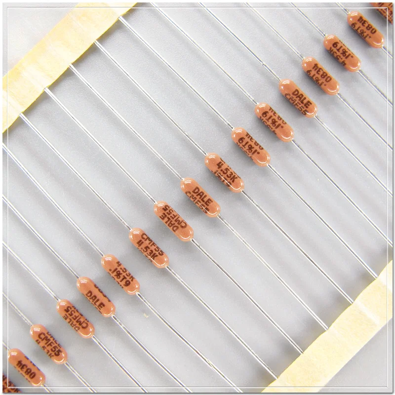 10PCS/100PCS VISHAY DALE CMF55 (RN55E) serie 4,53 K/0,25 W 0,1% axial metall film widerstand hifi