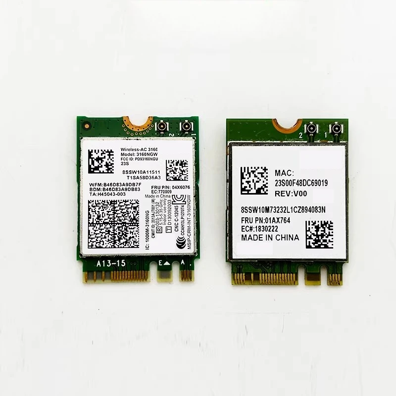For Lenovo  14 Rescuer 14-ISK Original WiFi Bluetooth Wireless Card Module