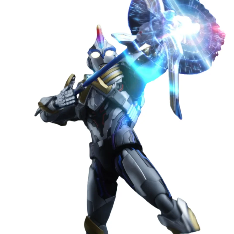 Blokees Ultraman Legend Edition - Noa X & Blazar Beyond Figures Led الميزات مجموعة نماذج من الدرجة الجامعية مع عرض هدية للأولاد #4