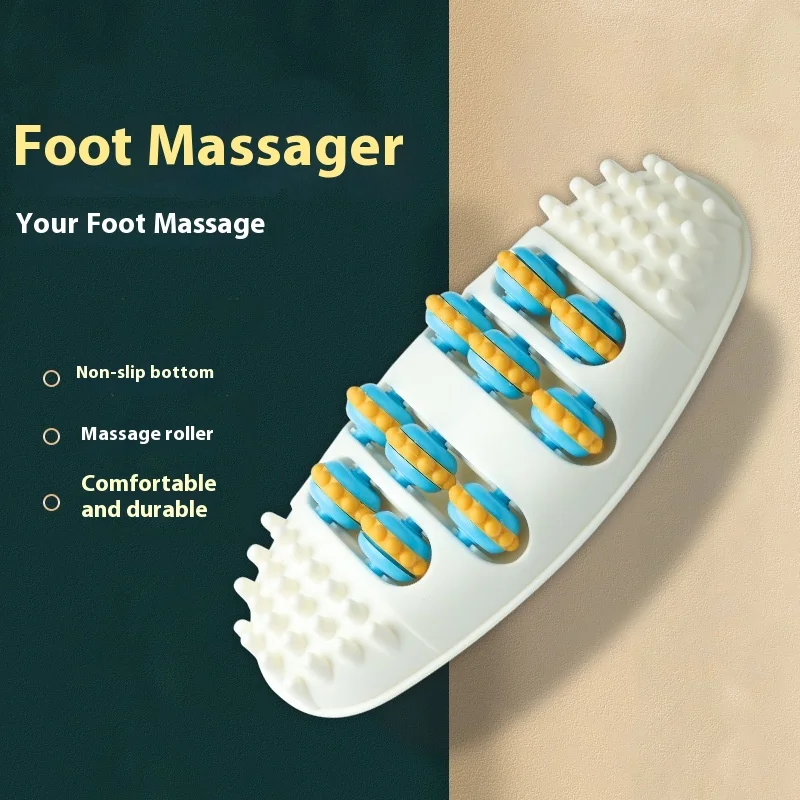 

Oval Foot Roller Massager Home Use Relaxation Fitness Equipment Foot Massage Roller Stimulate & Relieve Stress Gifts for Elderly