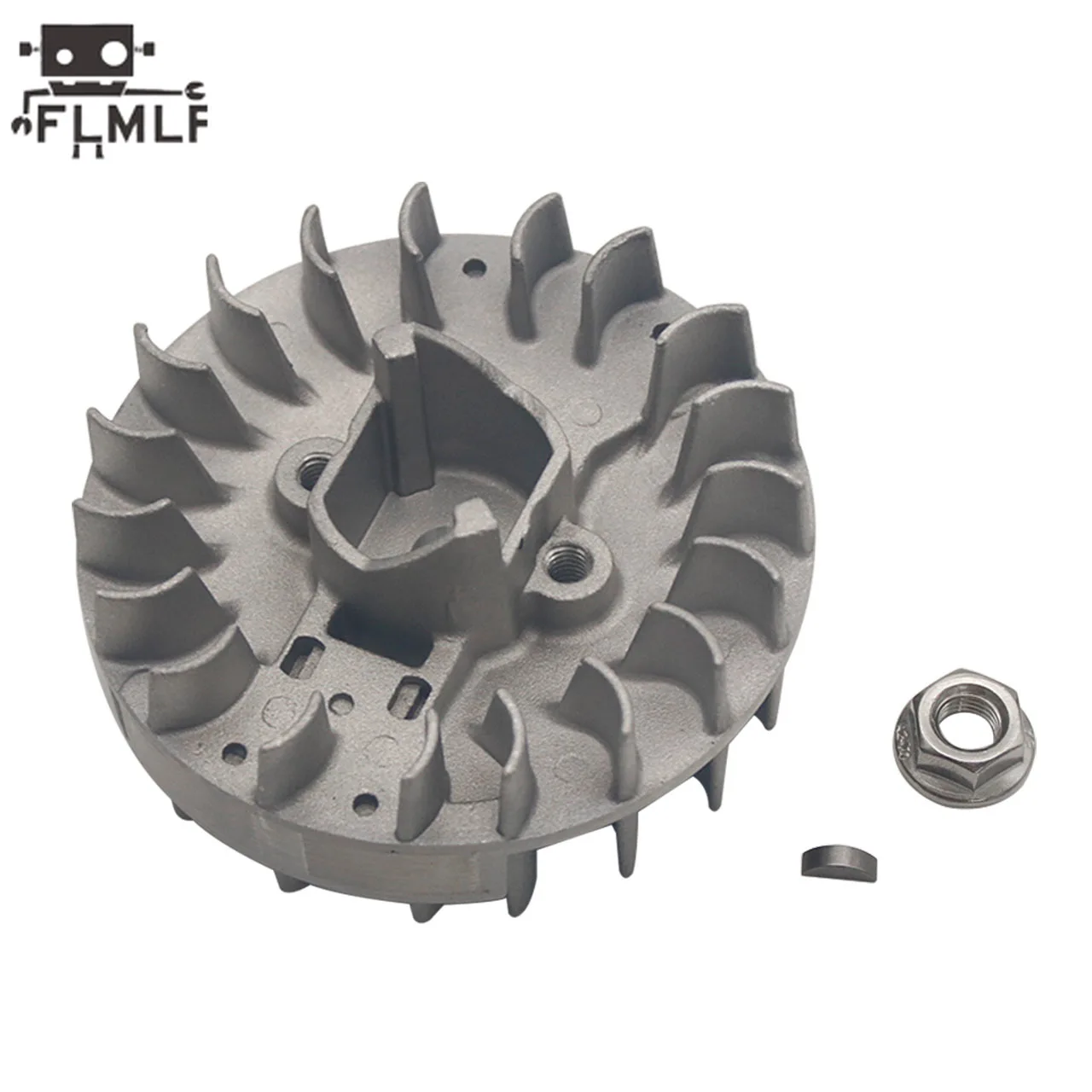 FLMLF 23CC-58CC Engine Metal Roto Starter or Flywheel Kit for 1/5 Rc Car Hpi Rofun Km Rovan Baja Losi FG DBXL GoPed Redcat Parts
