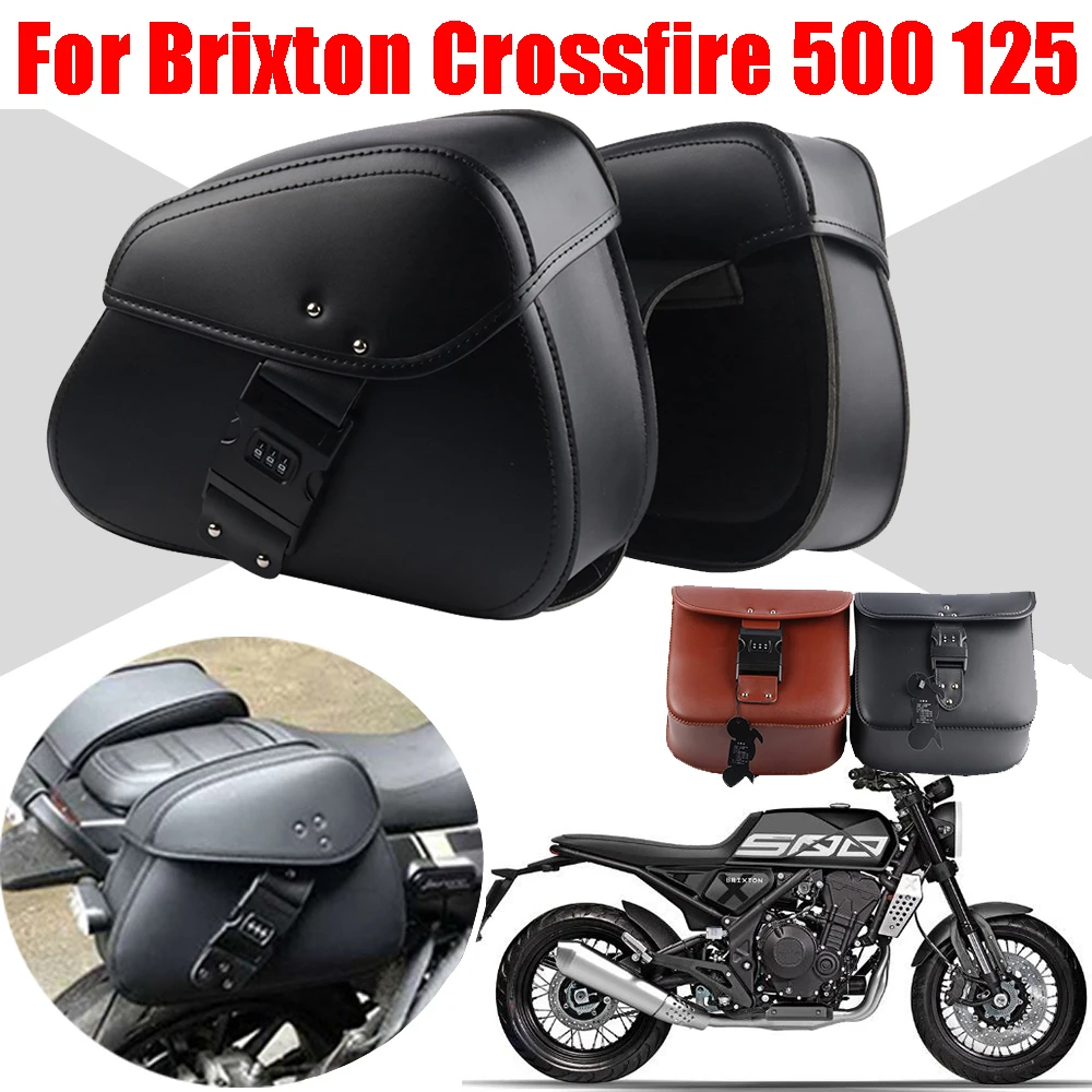 

For Brixton Crossfire 500 X XC 500X 500XC Crossfire 125 XS Saddle Bag Motorcycle Accessories Luggage Side Bag Tool Storage Bags