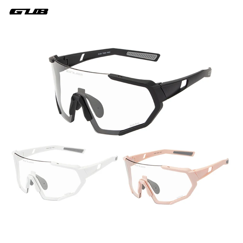 

GUB Anti-Fog Cycling Glasses Men Women Photochromic Polarized Sunglasses Outdoor Sports Sunglasses UV400 Protection Bike Goggles