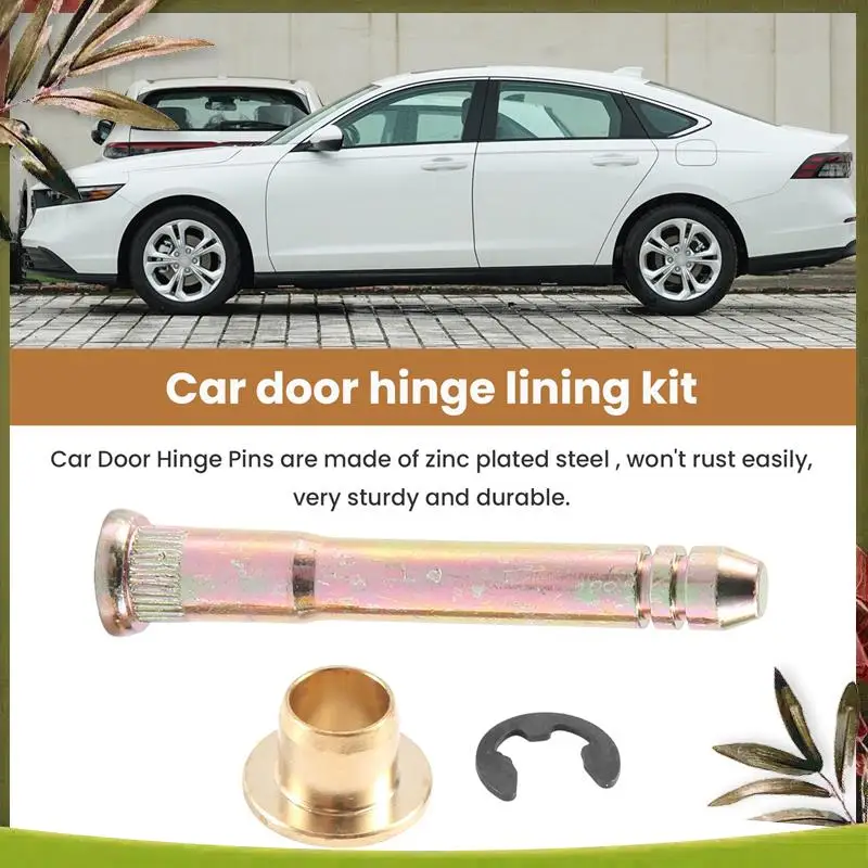 

Portable Car Door Hinge Pins Pin Bushing Repair Kit Fit For Honda Civic Accord Cr-V Crx Ek Eg