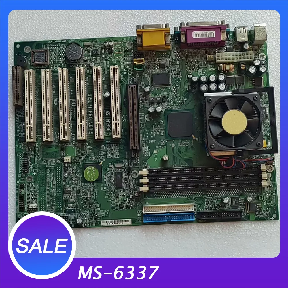 

Материнская плата промышленного управления 6*PCI MS-6337