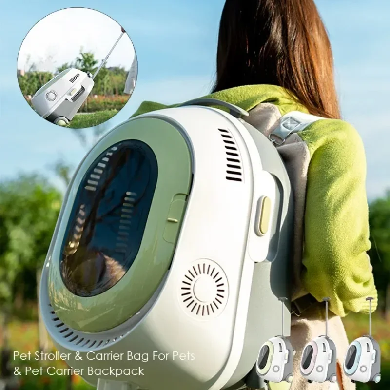 

Hot sales 2024 Multifunction Wholesale Stroller Backpack Breathable Travel ' Bags Dog Luxury Cat Carrier Backpack