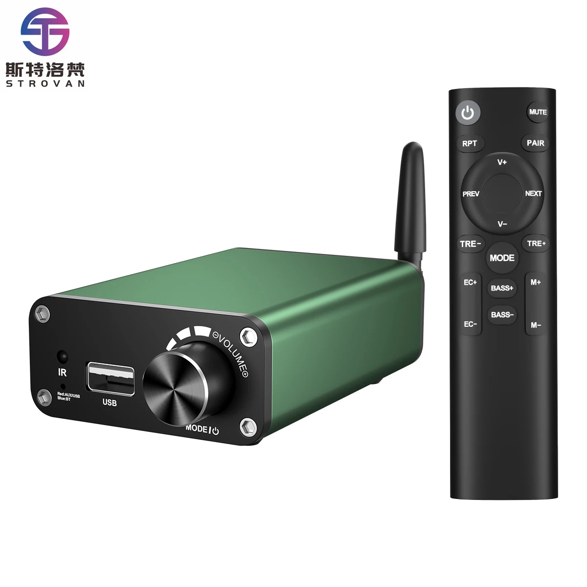 Home Theater System Digital Audio Amp Class D 2.0 Stereo HIFI Fever Grade Bluetooth 5.3 Computer Desktop Digital Amplifier
