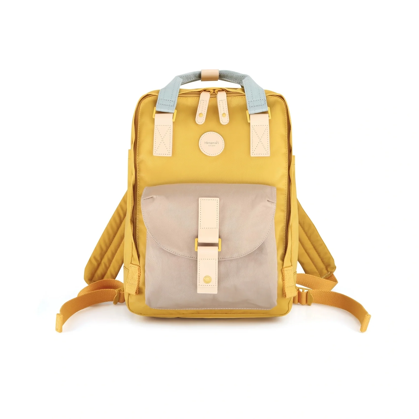 ยุโรปและอเมริกาสไตล์ใหม่ Patchwork Multifunctional ความจุขนาดใหญ่ Multi-Pocket กระเป๋าสะพายไหล่