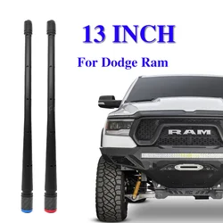 13Inch Rubber Antenna For Dodge Ram 1500 2012-2022 + Truck Car Accessories Antenna Replacement For AM FM Reception