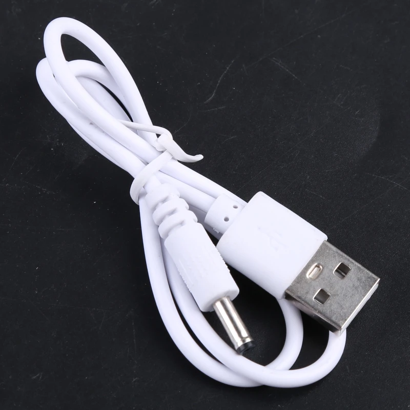 1Pc Power Cable USB To DC 3.5 x 1.35mm Straight Jack Charger Adapter Connector Cable For Router TV Box Table Lamp